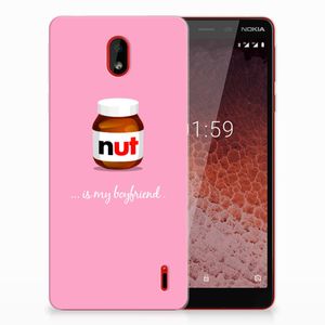 Nokia 1 Plus Siliconen Case Nut Boyfriend