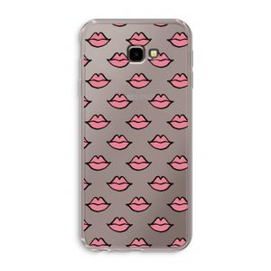 Lipjes: Samsung Galaxy J4 Plus Transparant Hoesje