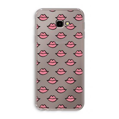 Lipjes: Samsung Galaxy J4 Plus Transparant Hoesje