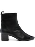 Carel Paris bottines Estime en cuir - Noir