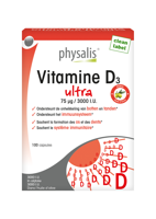 Physalis Vitamine D3 Ultra Capsules