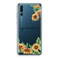 Zonnebloemen: Huawei P20 Pro Transparant Hoesje Zonnebloemen: Huawei P20 Pro Transparant Hoesje