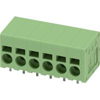 Phoenix Contact 1991011 Printplaatklem Aantal polen 6 Groen 80 stuk(s)