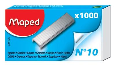 Maped nietjes nr 10, doos van 1.000 nieten