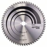 Bosch Accessories Optiline 2608640651 Hardmetaal-cirkelzaagblad 315 x 30 x 3.2 mm Aantal tanden: 60 1 stuk(s)