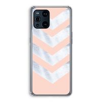 Marmeren pijlen: Oppo Find X3 Pro Transparant Hoesje
