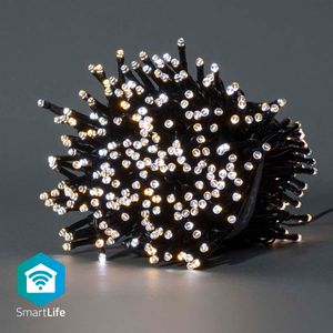 Nedis SmartLife Decoratieve LED | Wi-Fi | 400 LED&apos;s | 20 m | 1 stuks - WIFILX02W400 WIFILX02W400