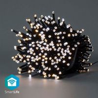 Nedis SmartLife Decoratieve LED | Wi-Fi | 400 LED&apos;s | 20 m | 1 stuks - WIFILX02W400 WIFILX02W400
