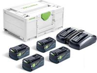 Festool accessoires energie-set sys 18v 4x5,0/tcl 6 duo - 577709