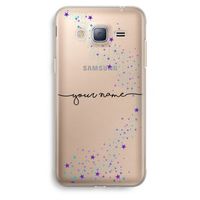 Sterren: Samsung Galaxy J3 (2016) Transparant Hoesje
