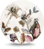 Rond schilderij wall-art - Scandic Flowers 28 - MDF - 50 cm Rond schilderij wall-art - Scandic Flowers 28 - MDF - 50 cm