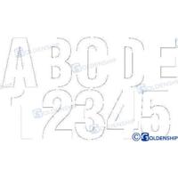 GS41474 - WITTE LETTERS EN CIJFERS SET - NIEUW