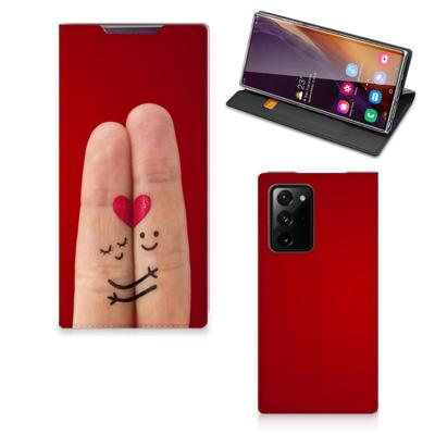 Samsung Galaxy Note 20 Ultra Hippe | Standcase | Liefde - Origineel Romantisch Cadeau