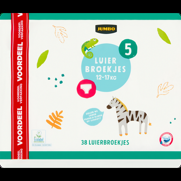 Jumbo Luierbroekjes Maat 5 1217 kg Voordeelverpakking 38 Stuks