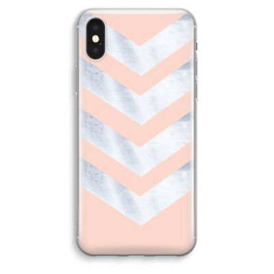 Marmeren pijlen: iPhone XS Max Transparant Hoesje