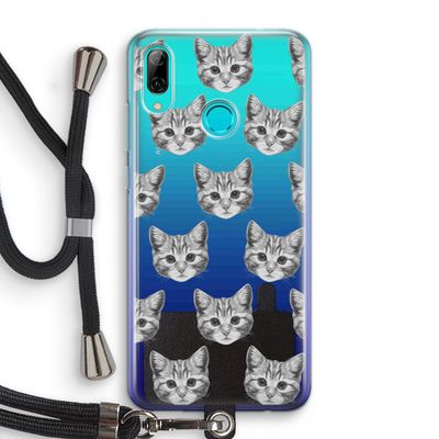 Kitten: Huawei P Smart (2019) Transparant Hoesje met koord
