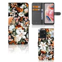 Hoesje voor Xiaomi Redmi Note 12 4G Dark Flowers