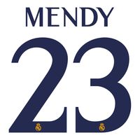 Mendy 23 (Officiële Real Madrid Bedrukking 2023-2024)