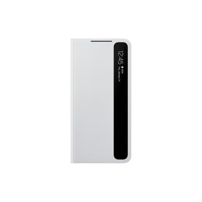 Samsung Clear View cover voor Galaxy S21 Plus Telefoonhoesje Grijs