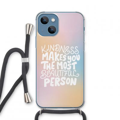 The prettiest: iPhone 13 mini Transparant Hoesje met koord