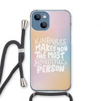 The prettiest: iPhone 13 mini Transparant Hoesje met koord