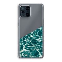 Weerkaatsing water: Oppo Find X3 Transparant Hoesje