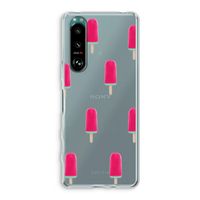 Waterijsje: Sony Xperia 5 III Transparant Hoesje
