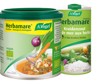 A.Vogel Herbamare Original Kruidenzout 500GR + Bouillonbasis 250GR Combiverpakking