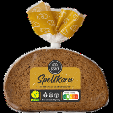Brood van Soma Speltkorn Bruin Meergranenbrood 300 g bij Jumbo