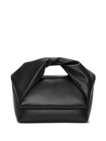 JW Anderson medium Twister leather tote bag - Noir