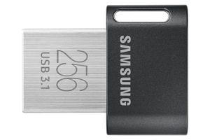 Samsung MUF-256AB USB flash drive 256 GB USB Type-A 3.2 Gen 1 (3.1 Gen 1) Grijs, Zilver