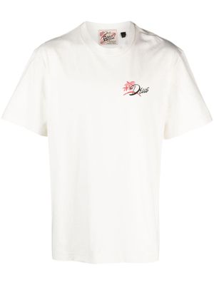 Deus Ex Machina t-shirt Breaker à logo brodé - Blanc