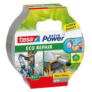 tesa ECO REPAIR 56431-00002-00 Textieltape tesa extra Power Grijs (l x b) 10 m x 38 mm 1 stuk(s)