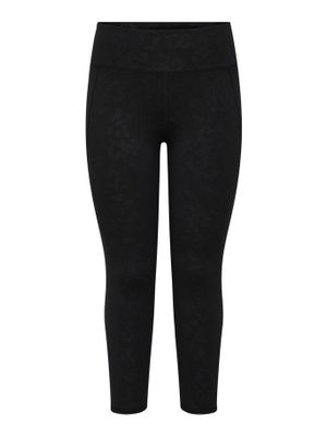 Only Play Curvy Plus Size 7/8 sportlegging ONPMASAR zwart