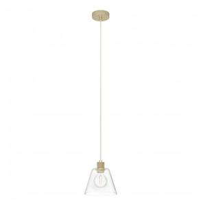 EGLO Copley hangende plafondverlichting Flexibele montage E27 40 W Goud, Transparant