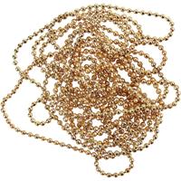 Creativ Company Balletjesketting, d 1,5 mm, verguld, 150 cm/ 1 rol