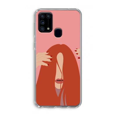 Woke up like this: Samsung Galaxy M31 Transparant Hoesje