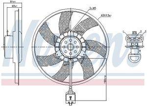 Koelventilator 850061
