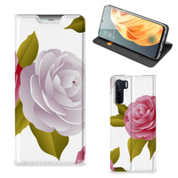 OPPO Reno3 | A91 Smart Cover Roses - thumbnail