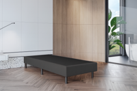 2dekans Box Zonder Matras - 80 x 200 - Antraciet - (Kuiltje zichtzijde)