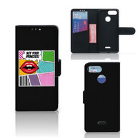 Xiaomi Redmi 6 Wallet Case met Pasjes Popart Princess - thumbnail
