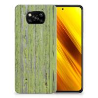 Xiaomi Poco X3 | Poco X3 Pro | Bumper Hoesje | Green Wood