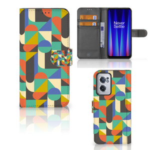 OnePlus Nord CE 2 Telefoon Hoesje Funky Retro