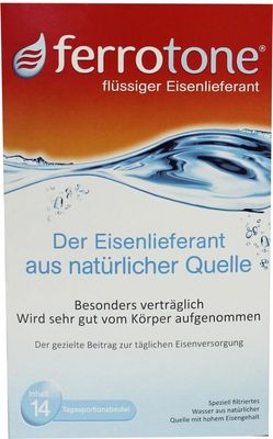 Natuurlijk ijzer 14 x 20ml