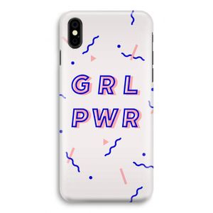 GRL PWR: iPhone X Volledig Geprint Hoesje