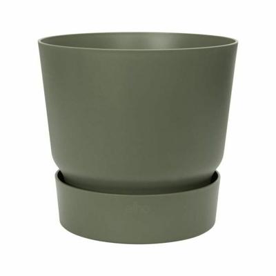Bloempot Elho Greenville Ø 24,48 cm Groen Plastic Cirkelvormig Ø 25 cm Ø 24,5 x 23,30 cm