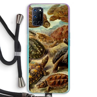 Haeckel Chelonia: Oppo A52 Transparant Hoesje met koord