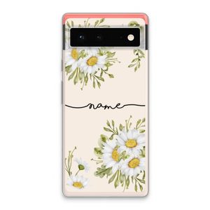 Daisies: Google Pixel 6 Transparant Hoesje