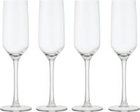 HEMA Champagneglazen 230ml - 4 stuks (transparant)