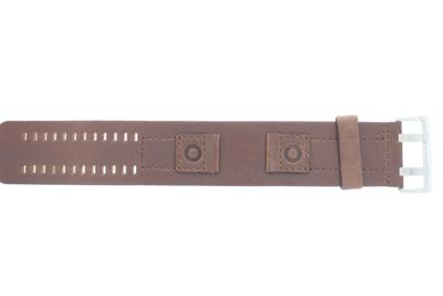 Horlogeband Festina F16182-1 Onderliggend Leder Bruin 22mm